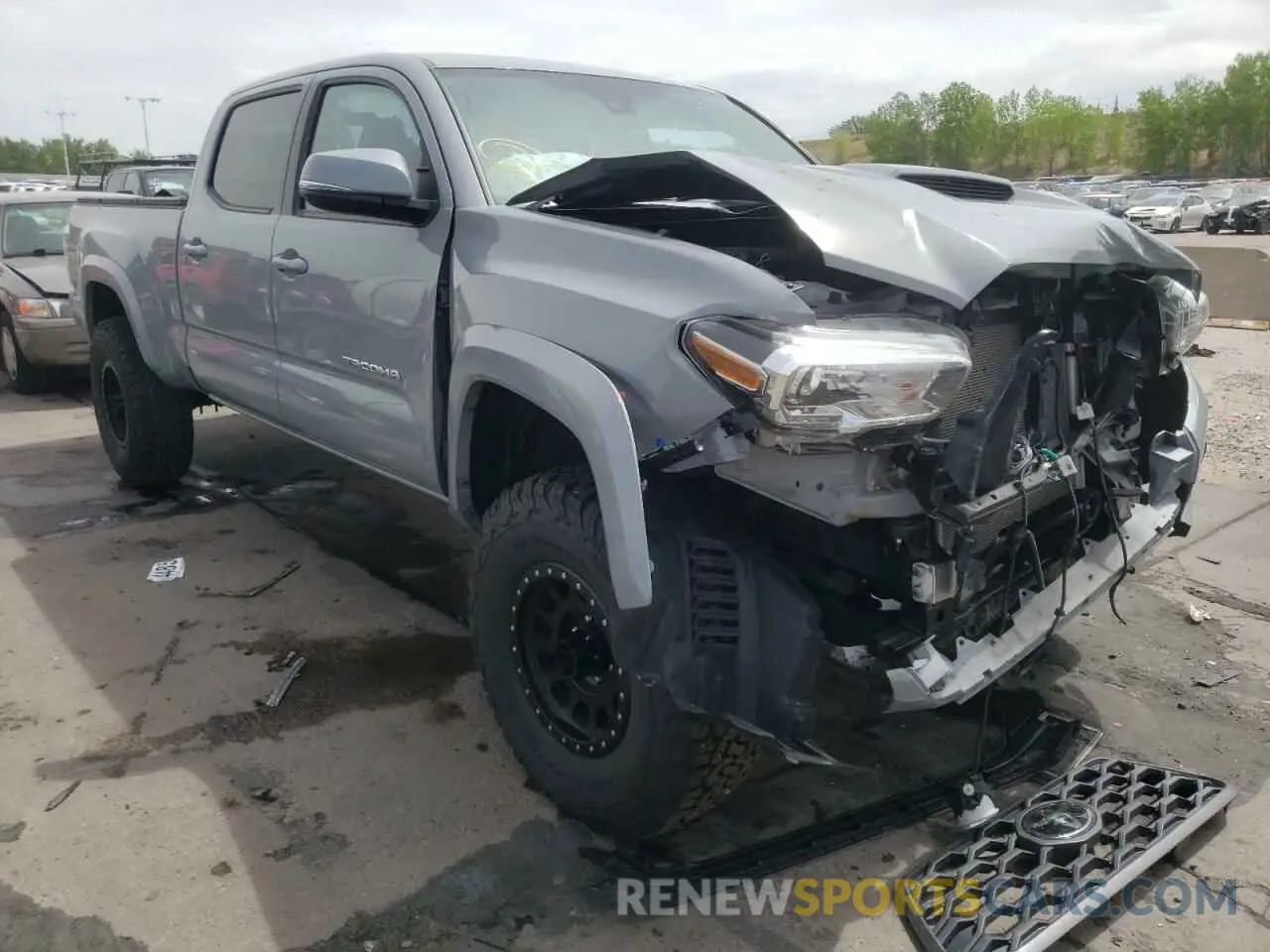1 fotografías del automóvil dañado 3TMDZ5BN2MM109513 TOYOTA TACOMA 2021