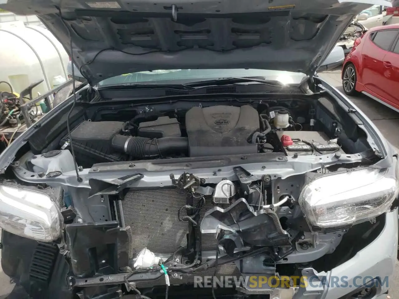 7 fotografías del automóvil dañado 3TMDZ5BN2MM109513 TOYOTA TACOMA 2021