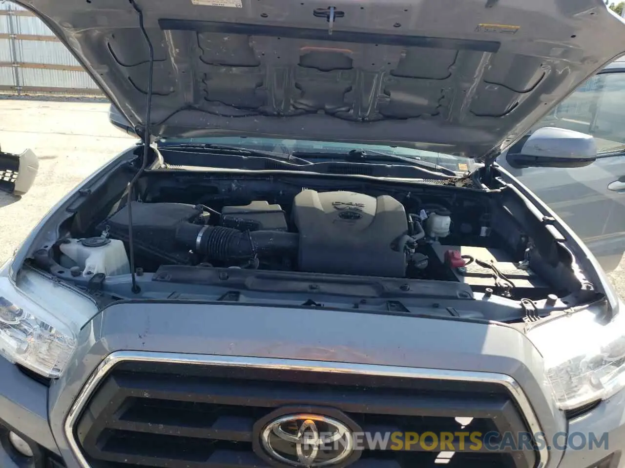 11 fotografías del automóvil dañado 3TMDZ5BN3MM099851 TOYOTA TACOMA 2021