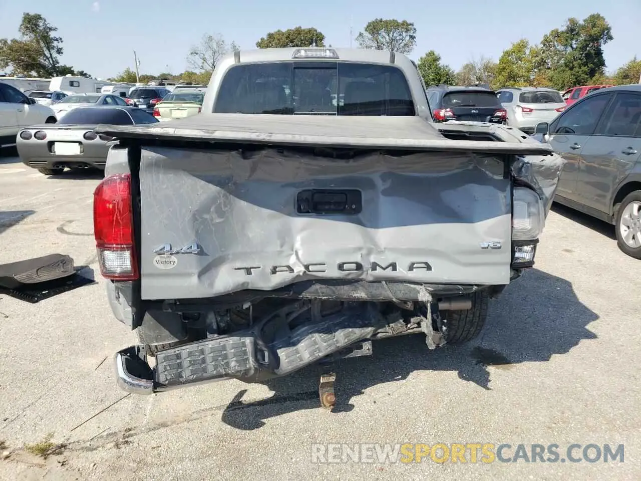 6 fotografías del automóvil dañado 3TMDZ5BN3MM099851 TOYOTA TACOMA 2021