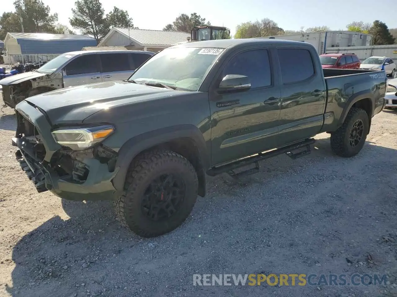 1 fotografías del automóvil dañado 3TMDZ5BN3MM119760 TOYOTA TACOMA 2021