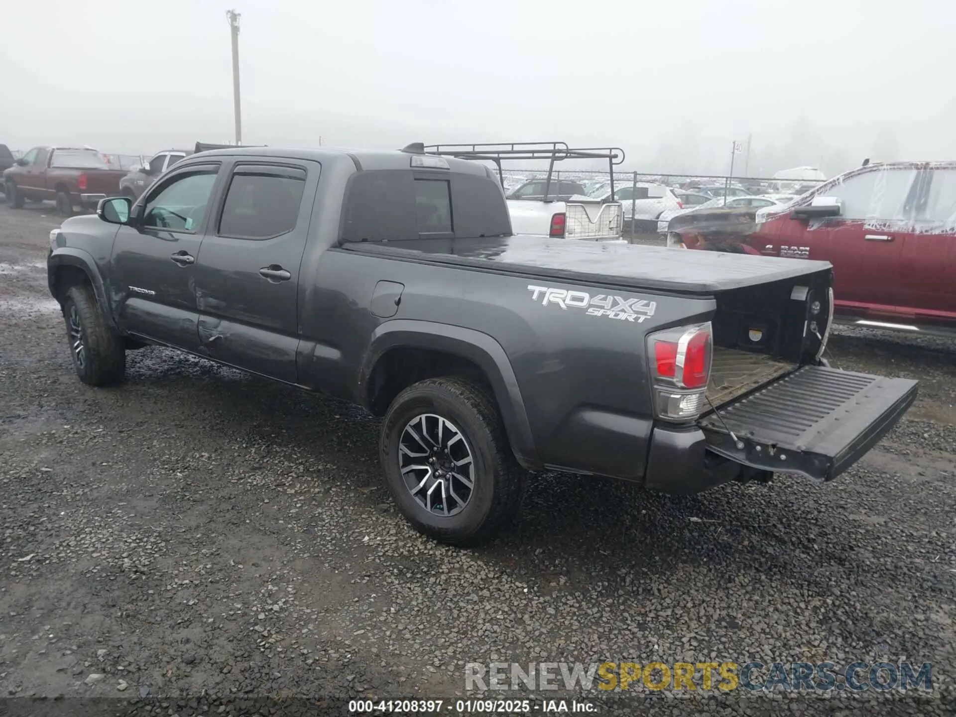 3 fotografías del automóvil dañado 3TMDZ5BN4MM099423 TOYOTA TACOMA 2021