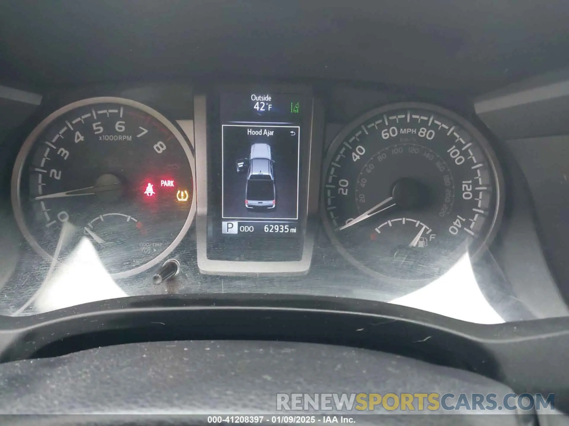 7 fotografías del automóvil dañado 3TMDZ5BN4MM099423 TOYOTA TACOMA 2021