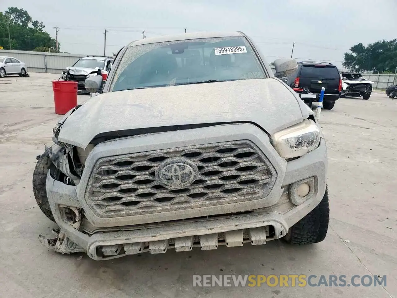 5 fotografías del automóvil dañado 3TMDZ5BN4MM105639 TOYOTA TACOMA 2021