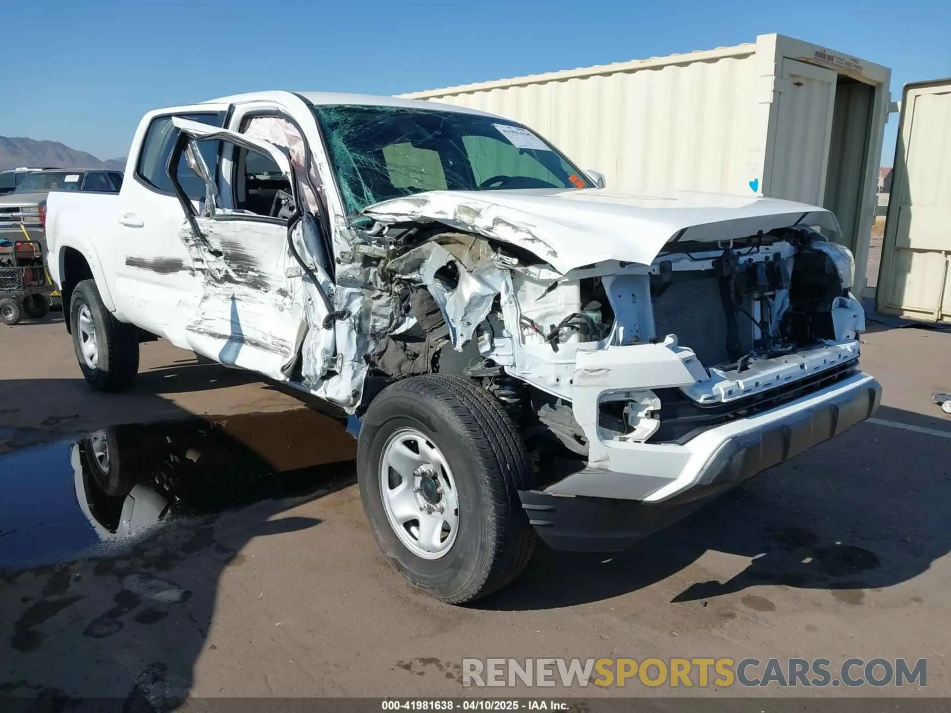 1 fotografías del automóvil dañado 3TMDZ5BN4MM111750 TOYOTA TACOMA 2021