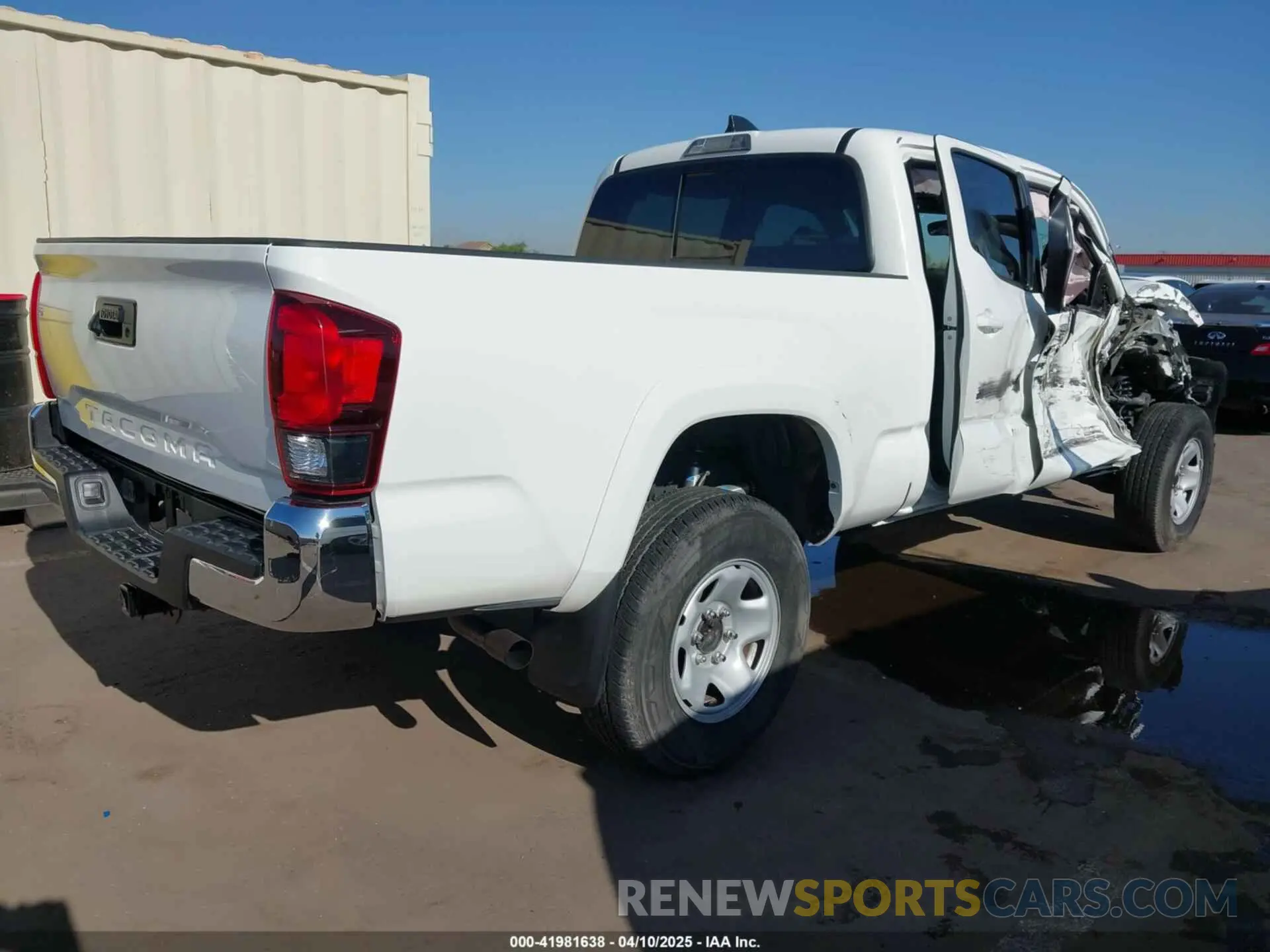 4 fotografías del automóvil dañado 3TMDZ5BN4MM111750 TOYOTA TACOMA 2021