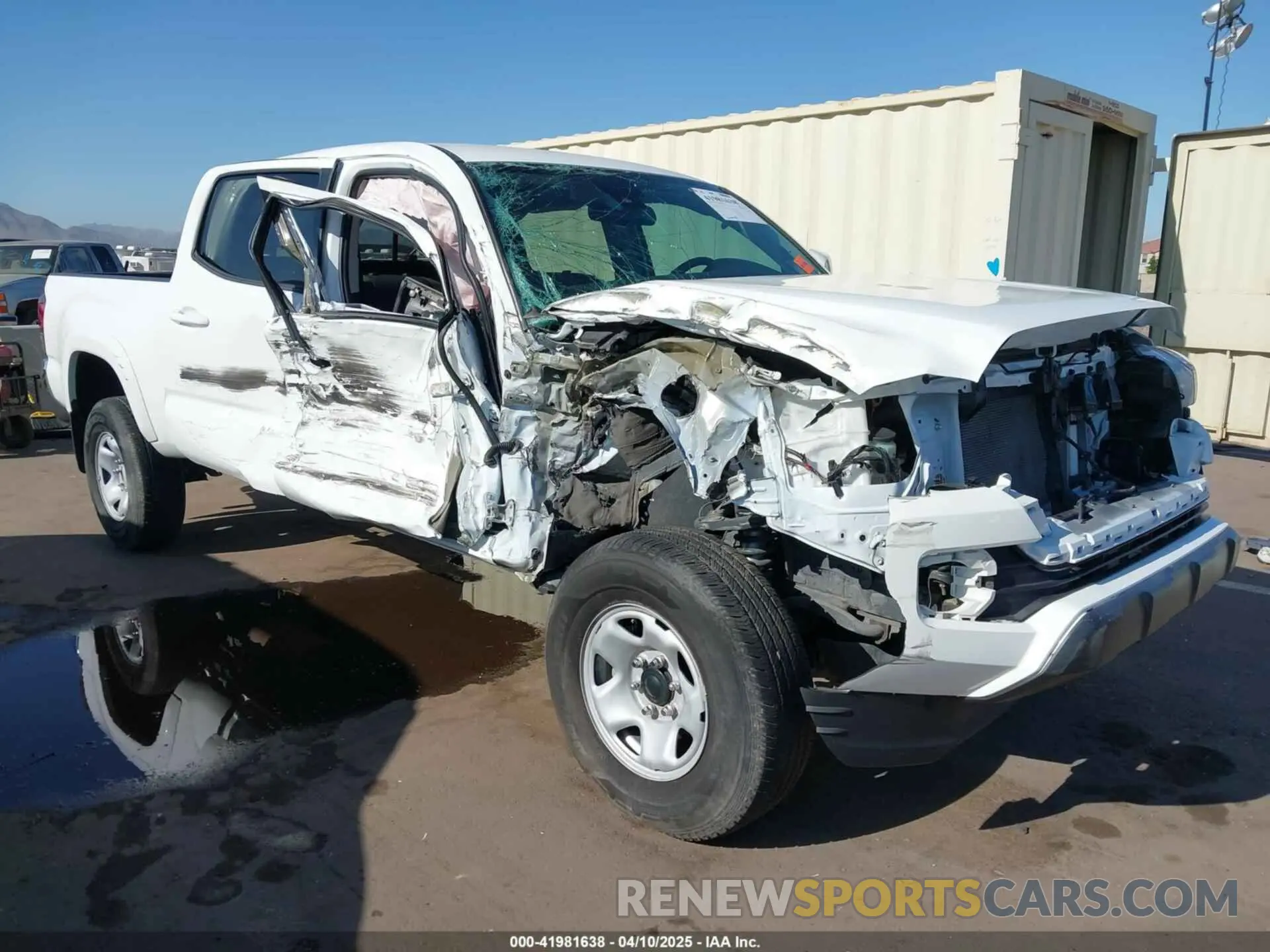 6 fotografías del automóvil dañado 3TMDZ5BN4MM111750 TOYOTA TACOMA 2021