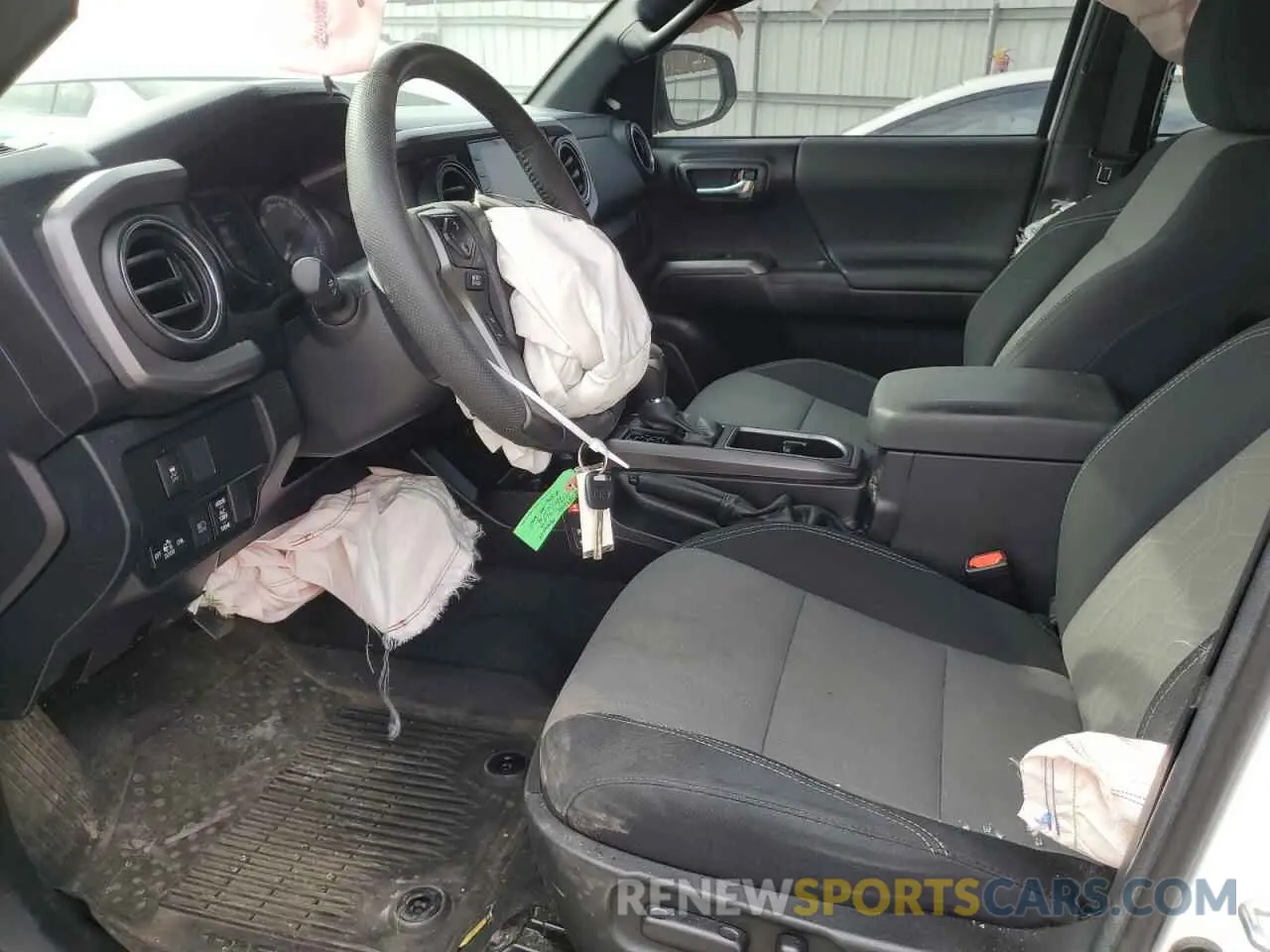 7 fotografías del automóvil dañado 3TMDZ5BN4MM112574 TOYOTA TACOMA 2021