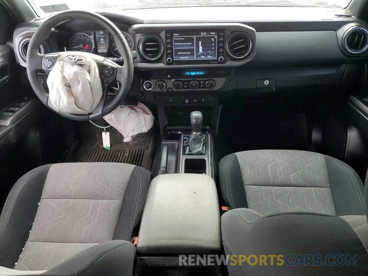 8 fotografías del automóvil dañado 3TMDZ5BN4MM112574 TOYOTA TACOMA 2021