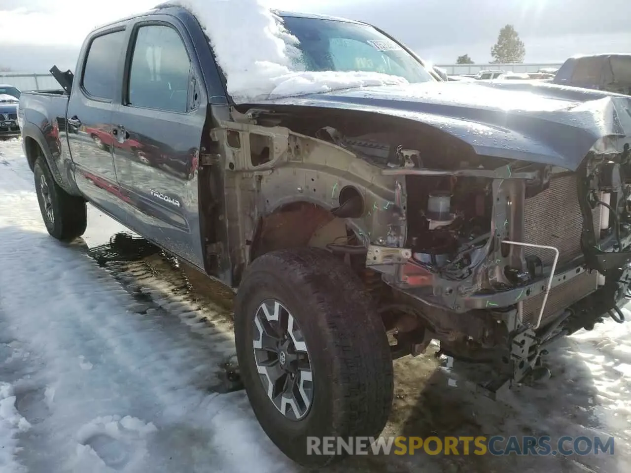 1 fotografías del automóvil dañado 3TMDZ5BN5MM103429 TOYOTA TACOMA 2021