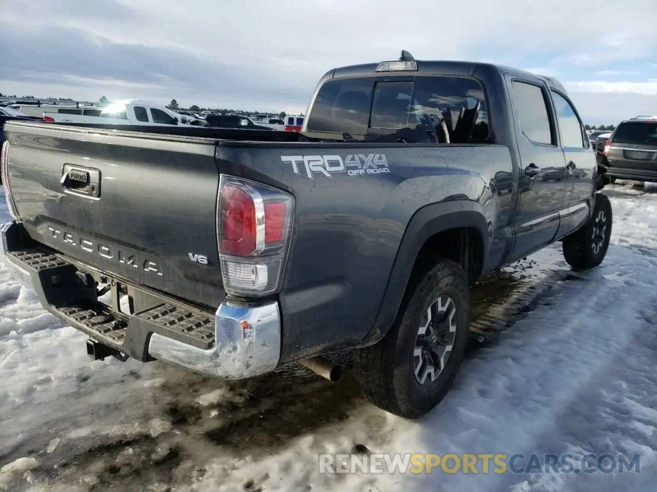 4 fotografías del automóvil dañado 3TMDZ5BN5MM103429 TOYOTA TACOMA 2021