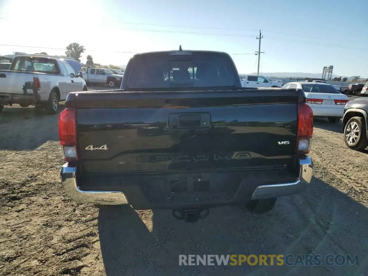 6 fotografías del automóvil dañado 3TMDZ5BN5MM107738 TOYOTA TACOMA 2021