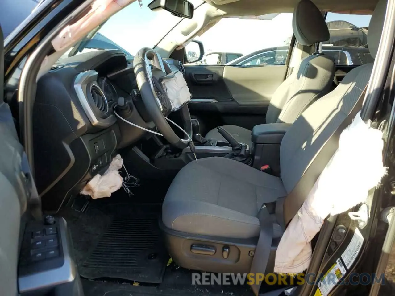 7 fotografías del automóvil dañado 3TMDZ5BN5MM107738 TOYOTA TACOMA 2021