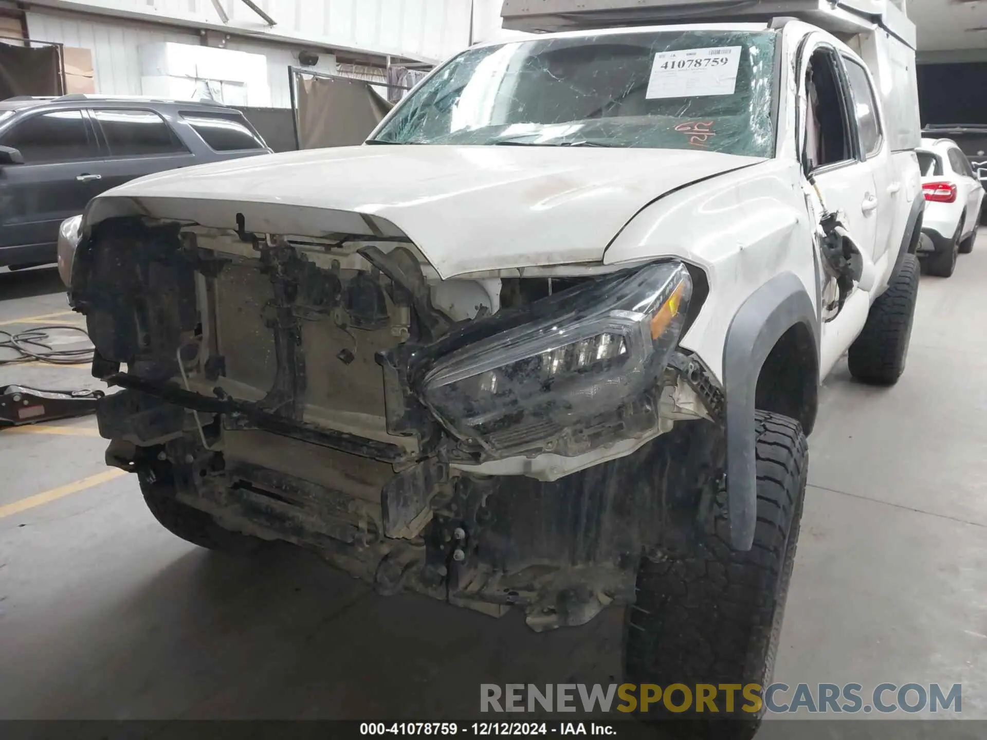 6 fotografías del automóvil dañado 3TMDZ5BN5MM108615 TOYOTA TACOMA 2021