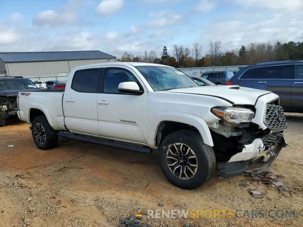 4 fotografías del automóvil dañado 3TMDZ5BN6MM102614 TOYOTA TACOMA 2021