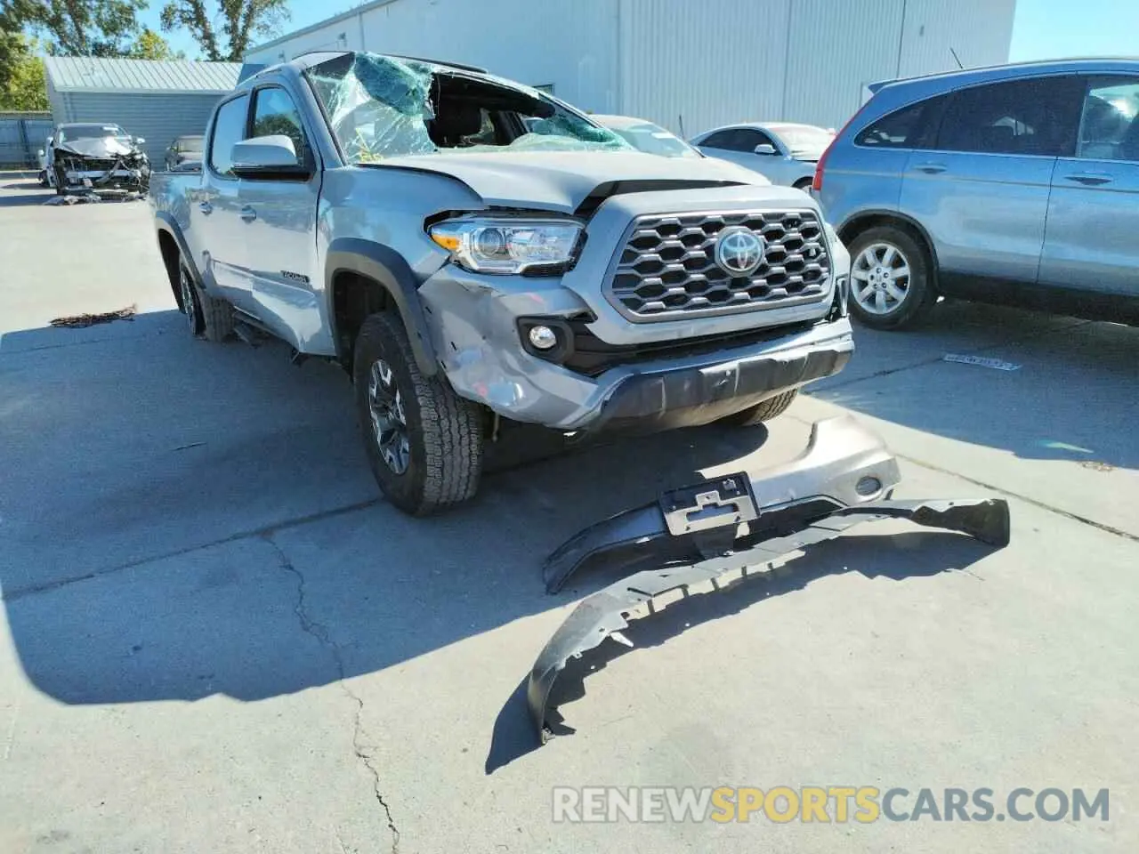 1 fotografías del automóvil dañado 3TMDZ5BN6MM104542 TOYOTA TACOMA 2021