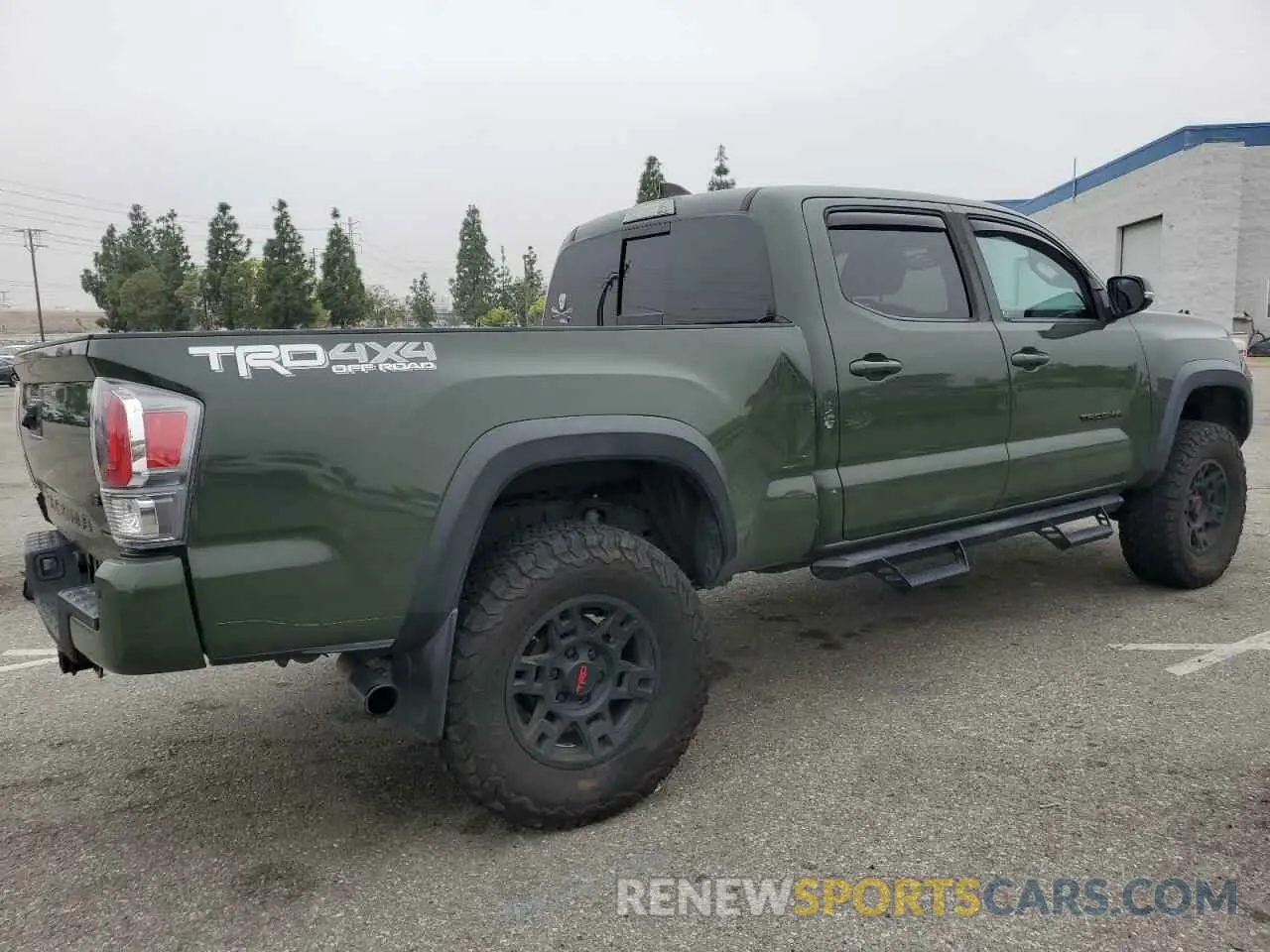 3 fotografías del automóvil dañado 3TMDZ5BN6MM106484 TOYOTA TACOMA 2021