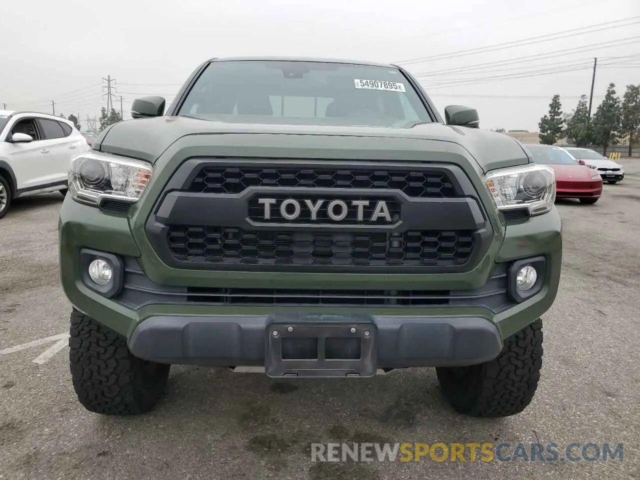 5 fotografías del automóvil dañado 3TMDZ5BN6MM106484 TOYOTA TACOMA 2021