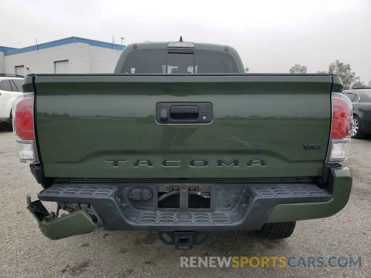 6 fotografías del automóvil dañado 3TMDZ5BN6MM106484 TOYOTA TACOMA 2021