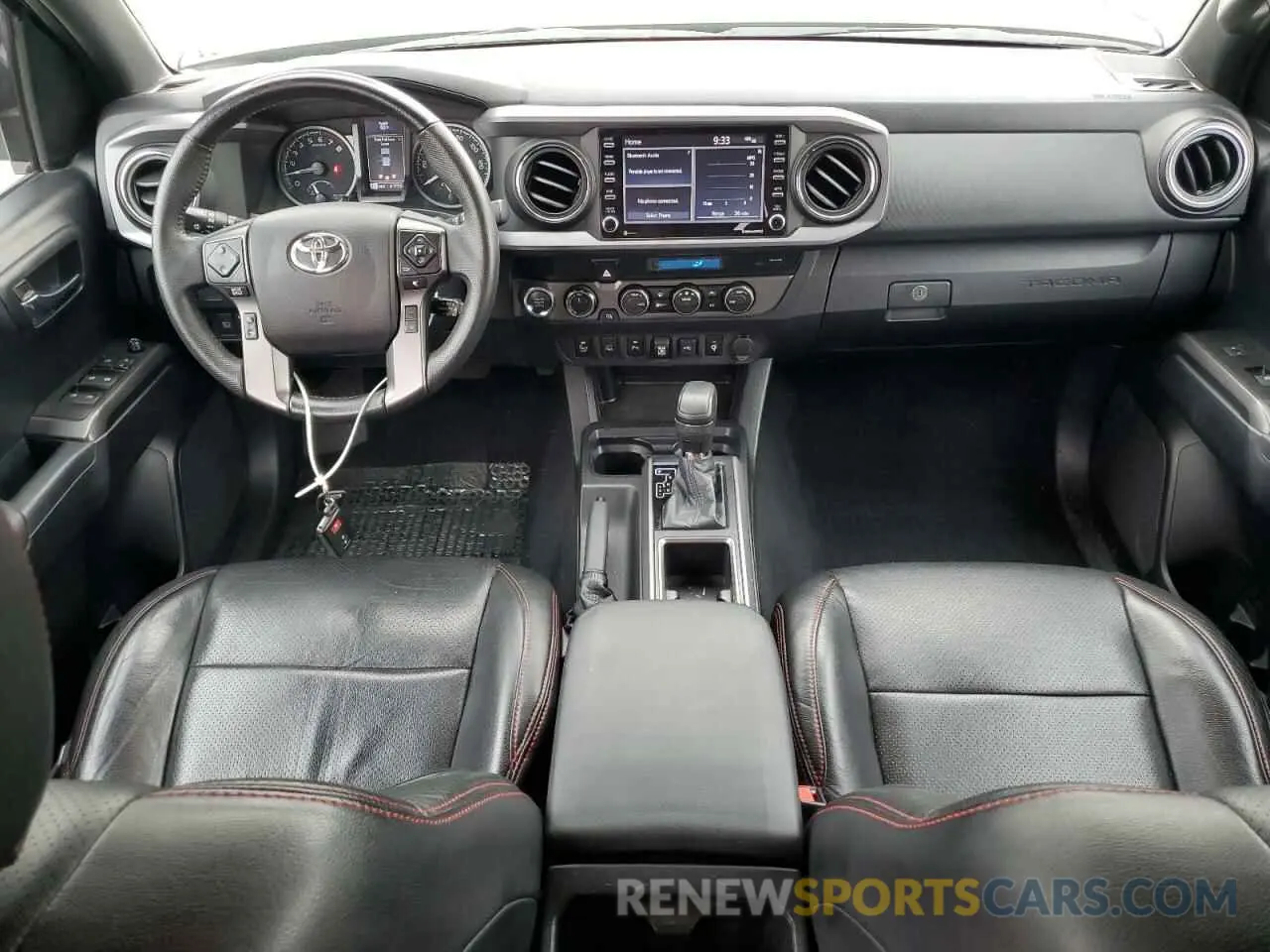 8 fotografías del automóvil dañado 3TMDZ5BN6MM106484 TOYOTA TACOMA 2021
