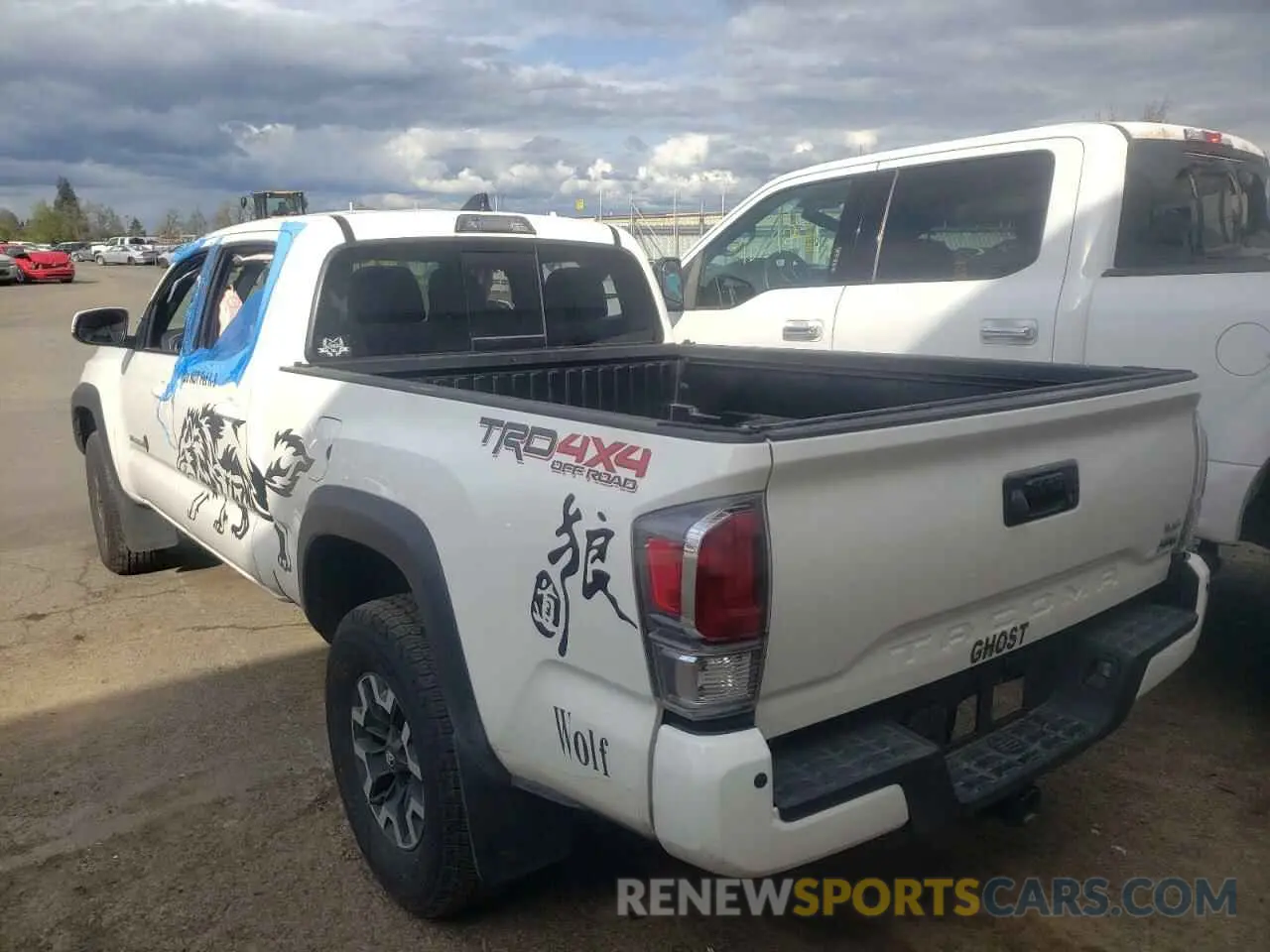 3 fotografías del automóvil dañado 3TMDZ5BN6MM119610 TOYOTA TACOMA 2021