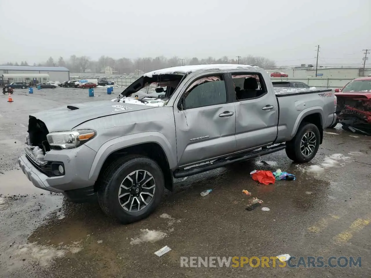 1 fotografías del automóvil dañado 3TMDZ5BN7MM105408 TOYOTA TACOMA 2021