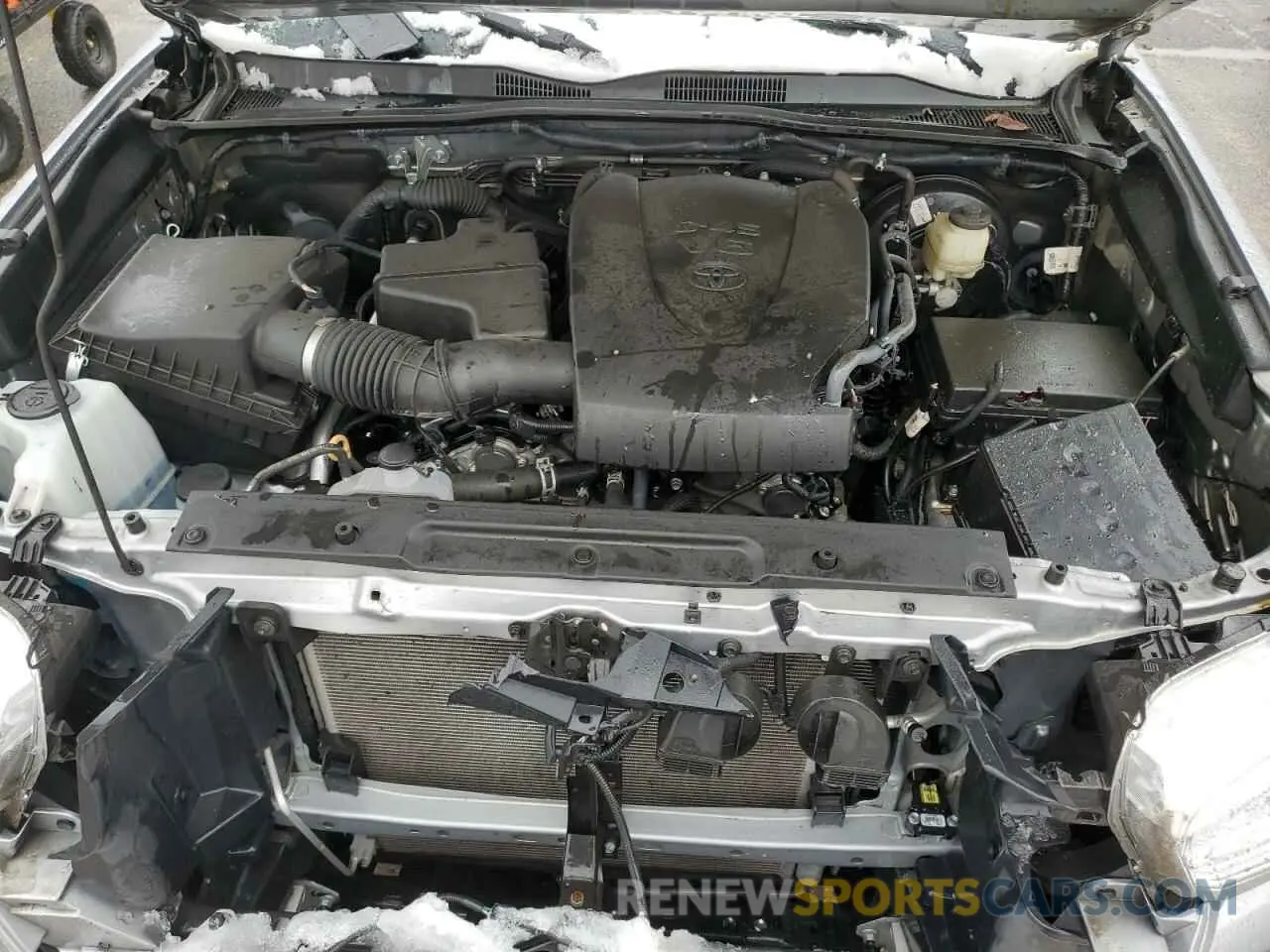 11 fotografías del automóvil dañado 3TMDZ5BN7MM105408 TOYOTA TACOMA 2021