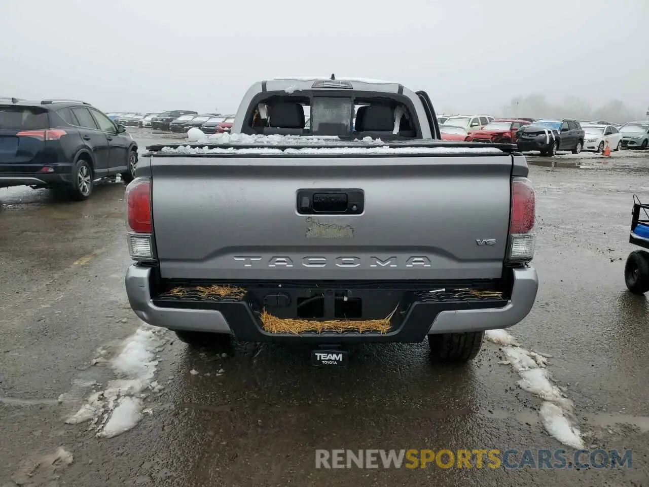 6 fotografías del automóvil dañado 3TMDZ5BN7MM105408 TOYOTA TACOMA 2021