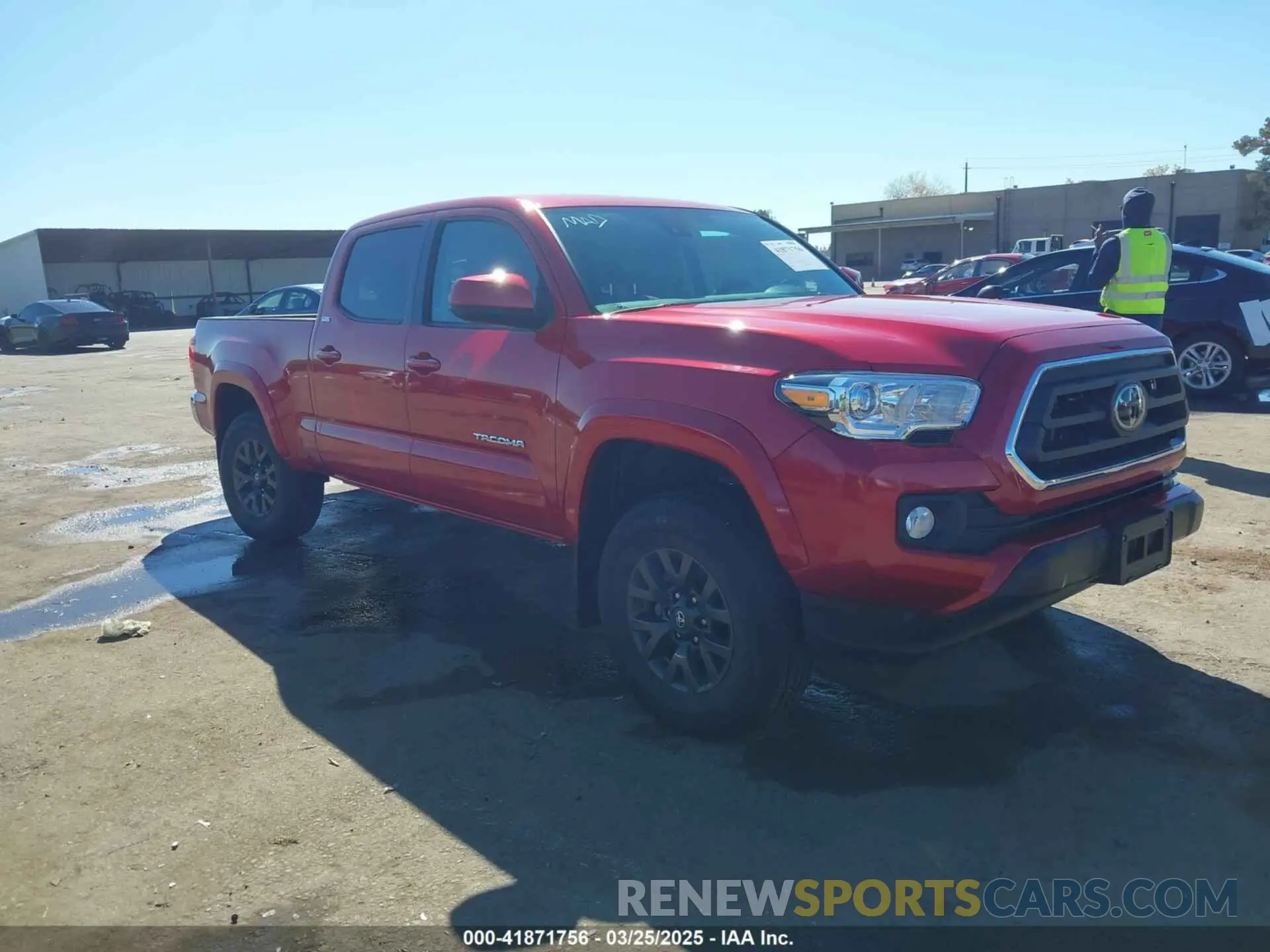 1 fotografías del automóvil dañado 3TMDZ5BN7MM110656 TOYOTA TACOMA 2021