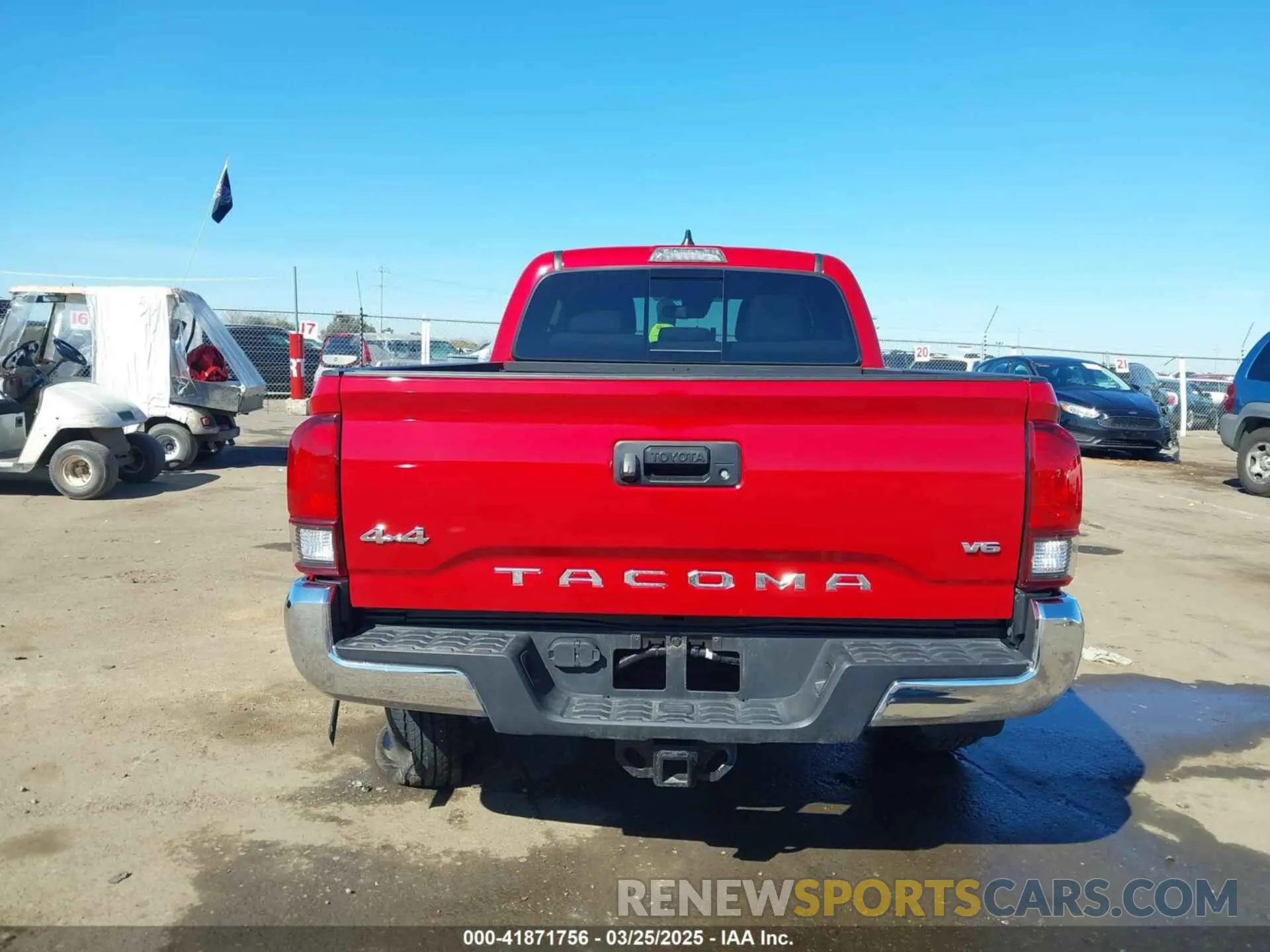 16 fotografías del automóvil dañado 3TMDZ5BN7MM110656 TOYOTA TACOMA 2021