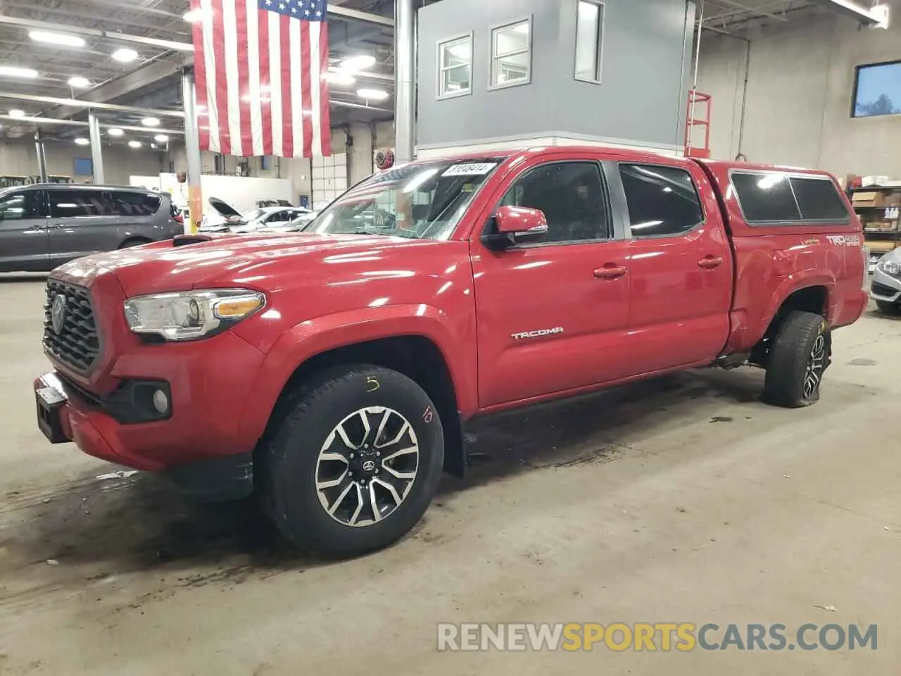 1 fotografías del automóvil dañado 3TMDZ5BN7MM114285 TOYOTA TACOMA 2021