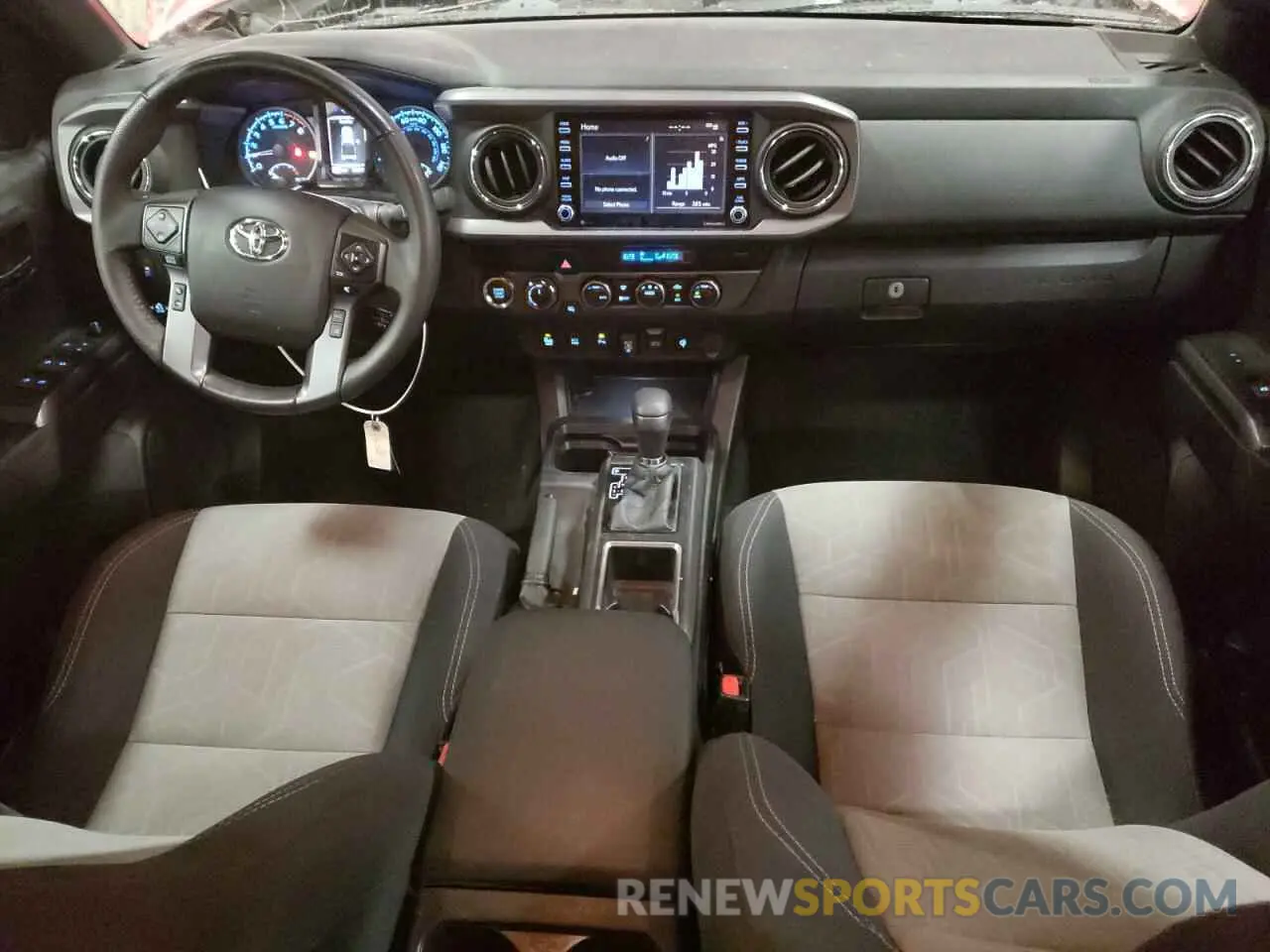 8 fotografías del automóvil dañado 3TMDZ5BN7MM114285 TOYOTA TACOMA 2021