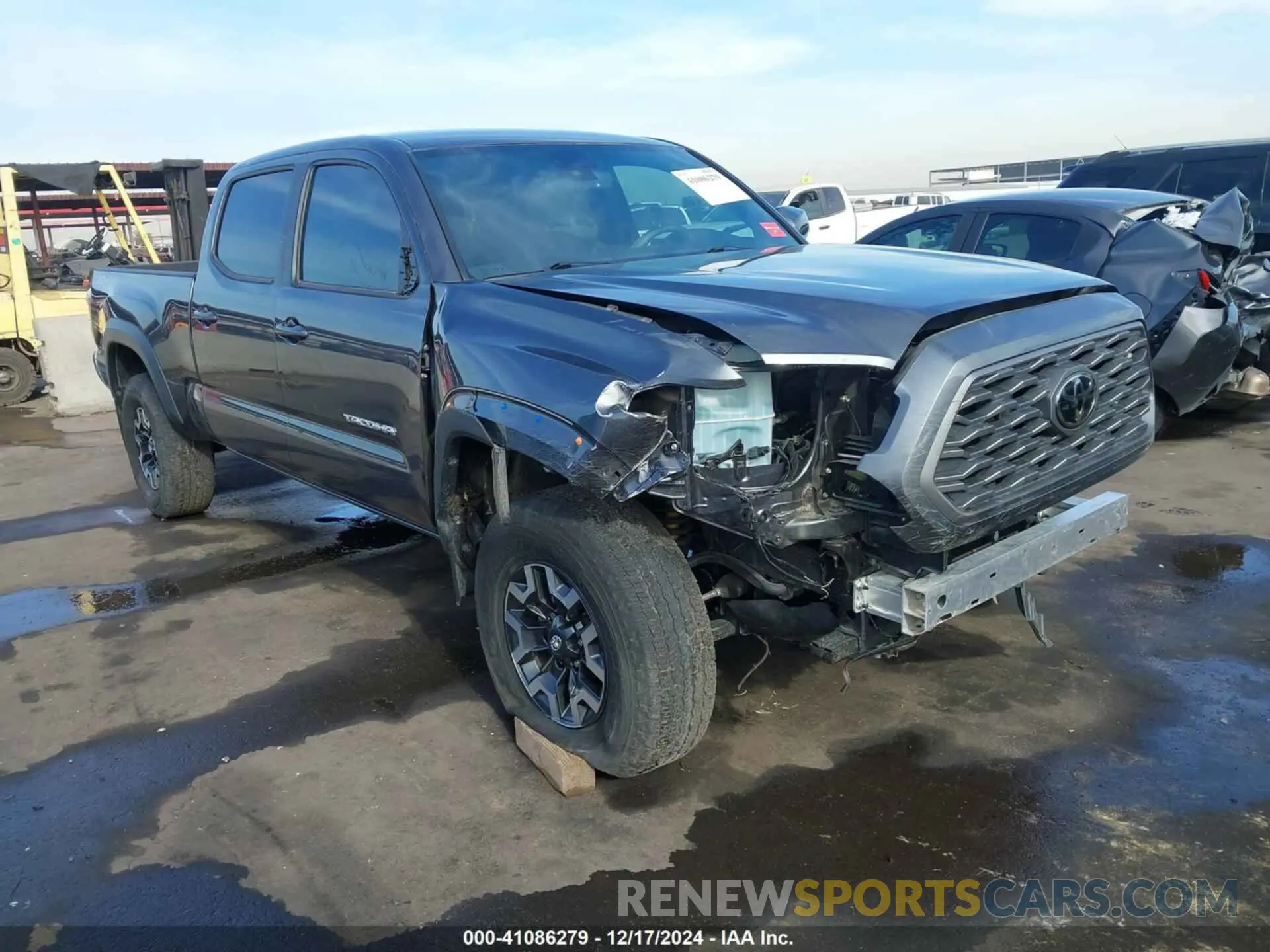 1 fotografías del automóvil dañado 3TMDZ5BN8MM103313 TOYOTA TACOMA 2021