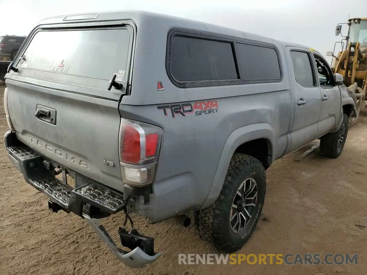 3 fotografías del automóvil dañado 3TMDZ5BN8MM107622 TOYOTA TACOMA 2021