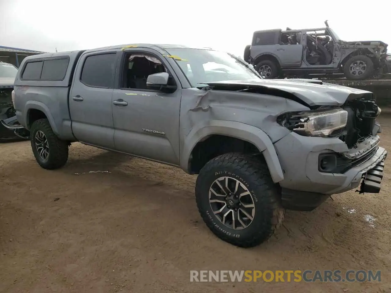 4 fotografías del automóvil dañado 3TMDZ5BN8MM107622 TOYOTA TACOMA 2021
