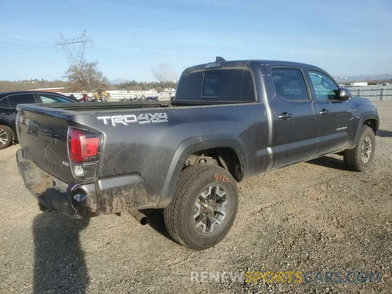 3 fotografías del automóvil dañado 3TMDZ5BN8MM114280 TOYOTA TACOMA 2021