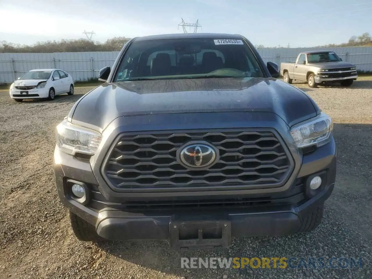 5 fotografías del automóvil dañado 3TMDZ5BN8MM114280 TOYOTA TACOMA 2021