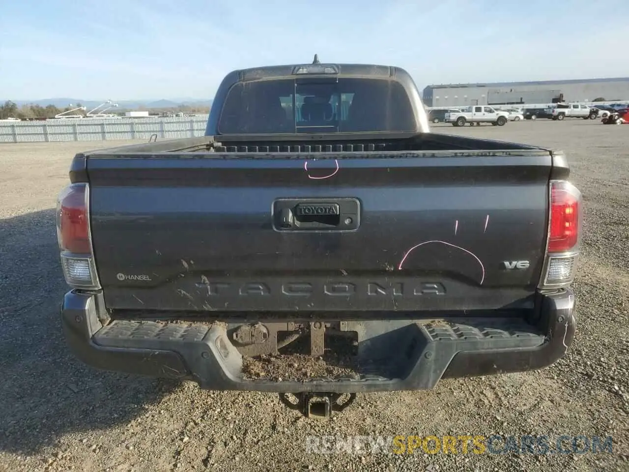 6 fotografías del automóvil dañado 3TMDZ5BN8MM114280 TOYOTA TACOMA 2021