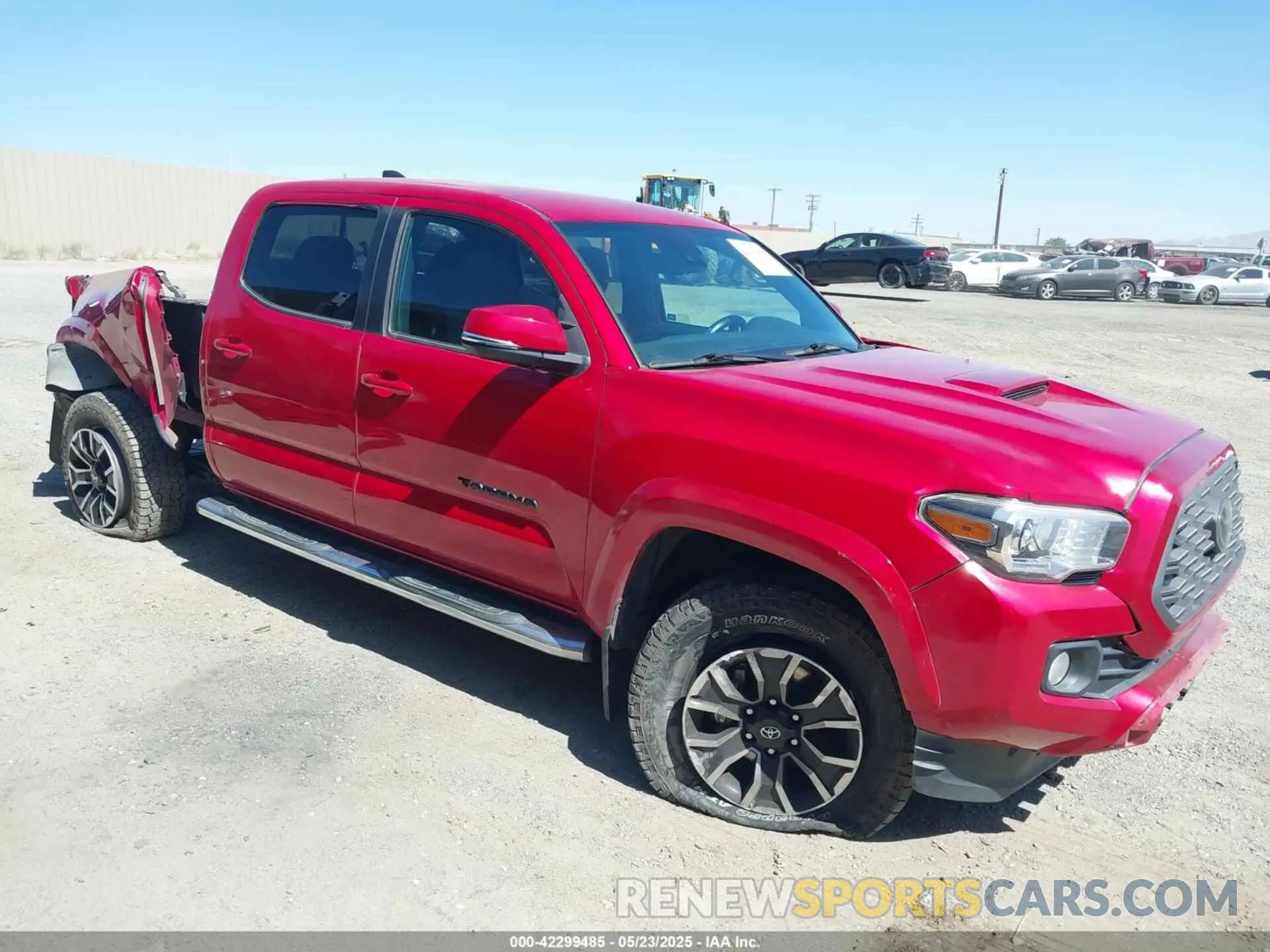 1 fotografías del automóvil dañado 3TMDZ5BN8MM116319 TOYOTA TACOMA 2021