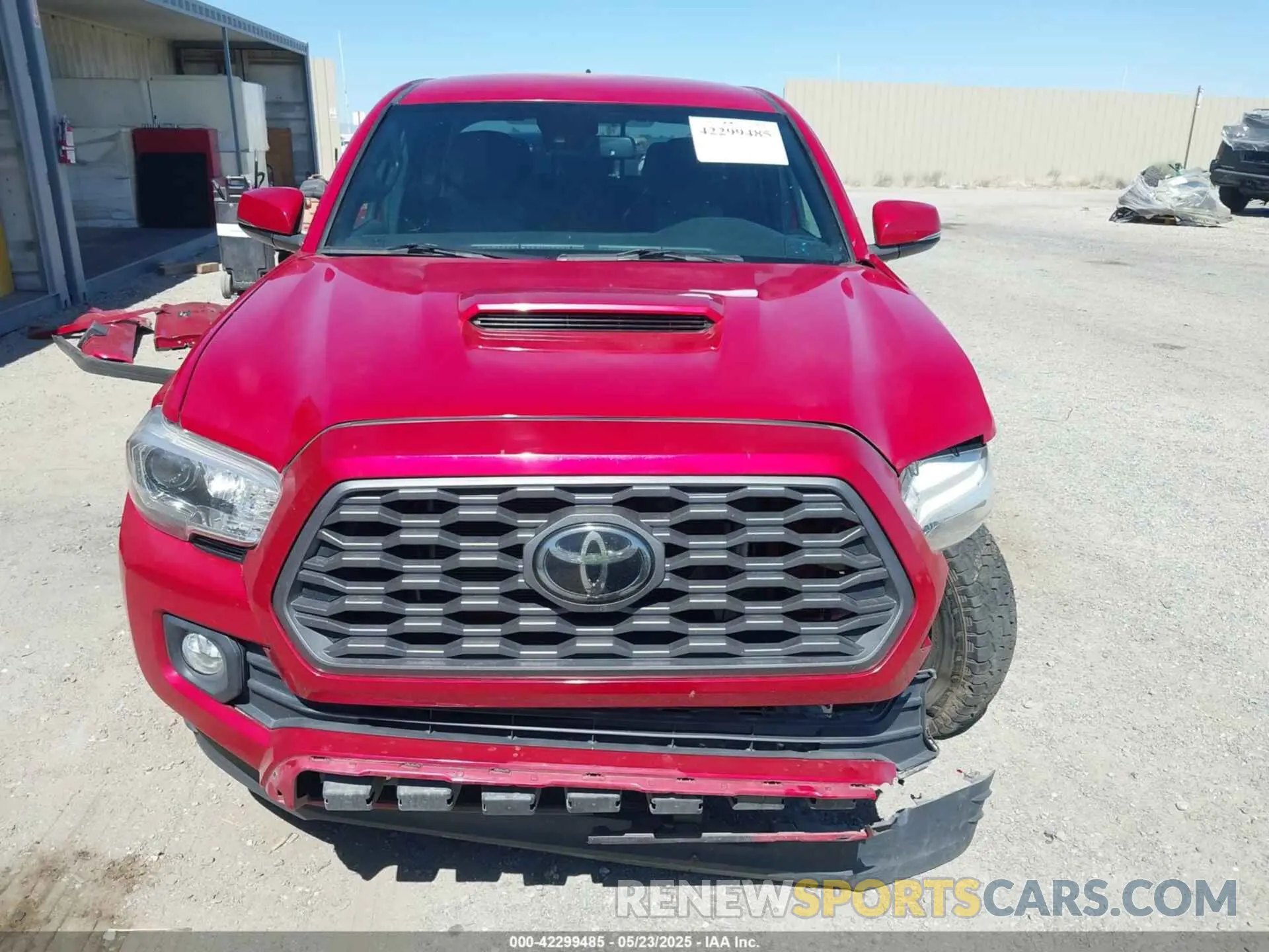 12 fotografías del automóvil dañado 3TMDZ5BN8MM116319 TOYOTA TACOMA 2021