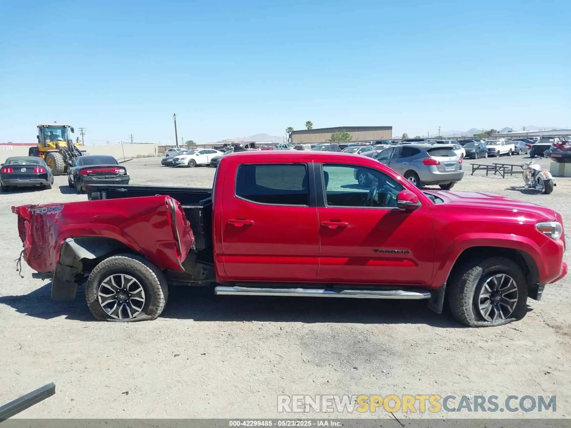 13 fotografías del automóvil dañado 3TMDZ5BN8MM116319 TOYOTA TACOMA 2021