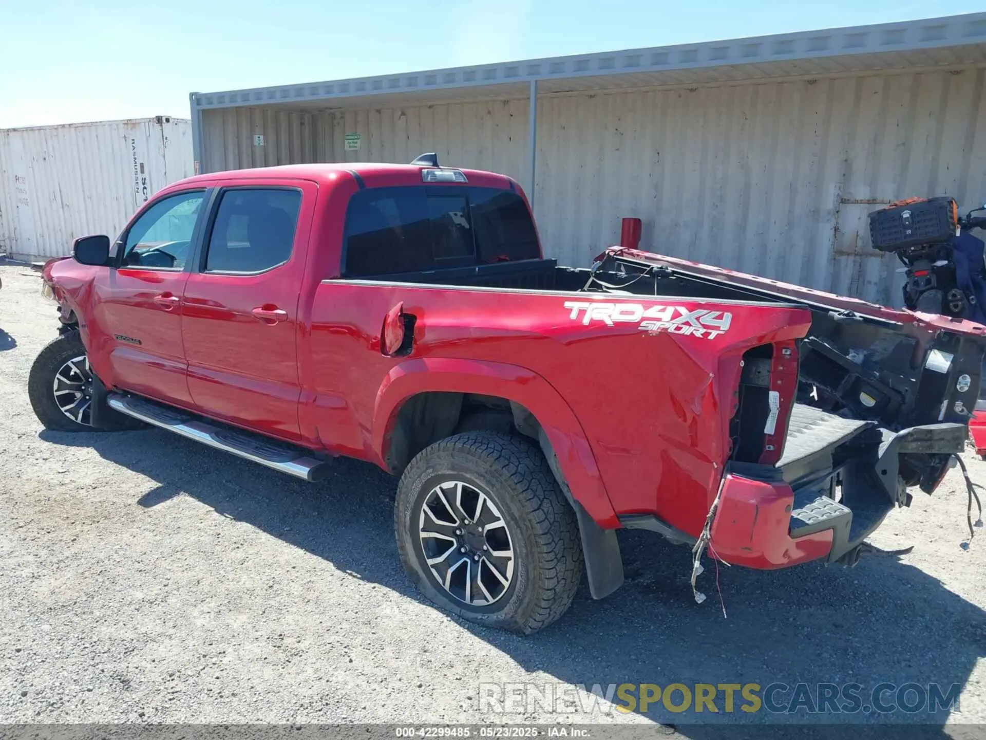 3 fotografías del automóvil dañado 3TMDZ5BN8MM116319 TOYOTA TACOMA 2021