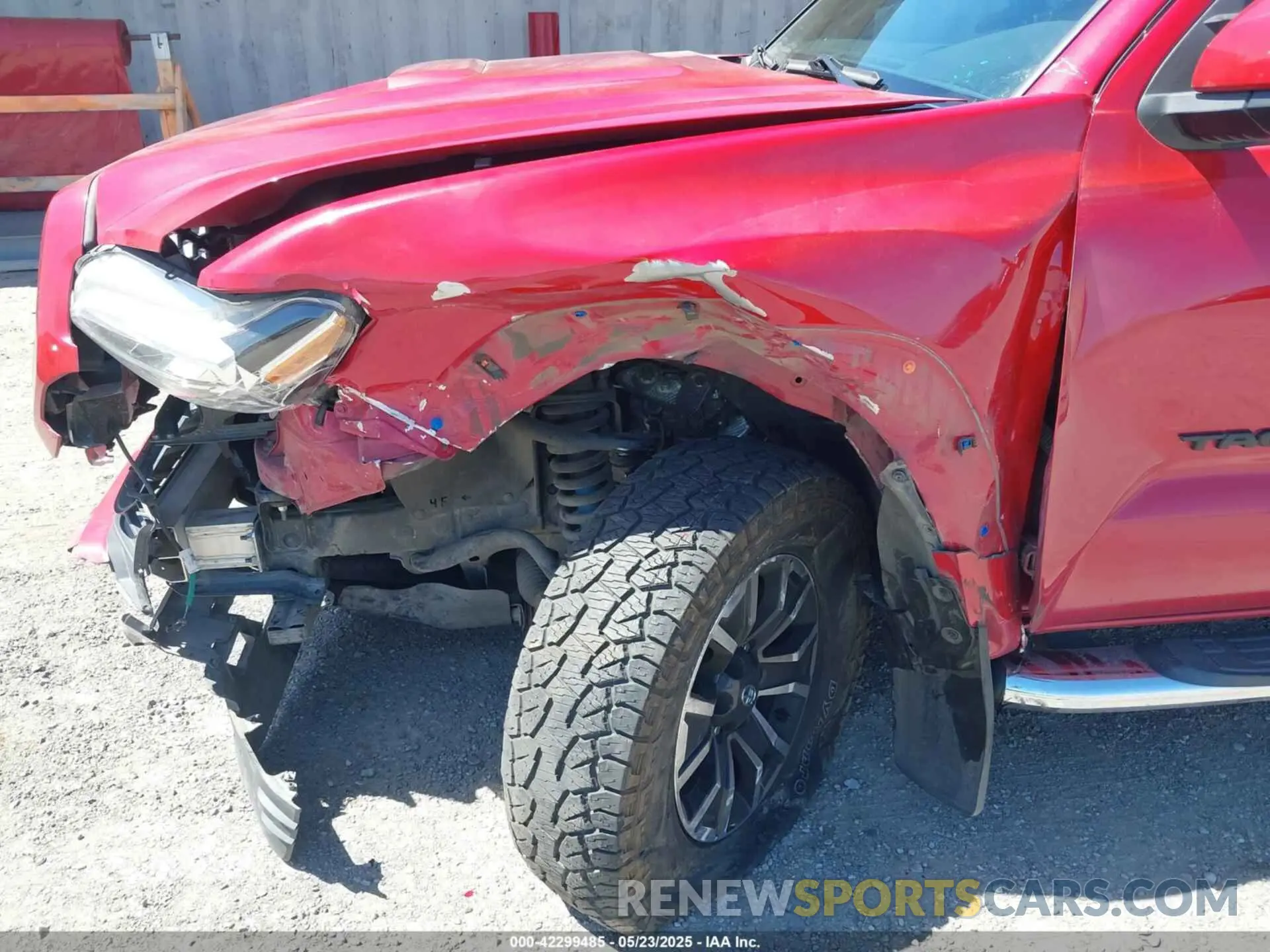 6 fotografías del automóvil dañado 3TMDZ5BN8MM116319 TOYOTA TACOMA 2021