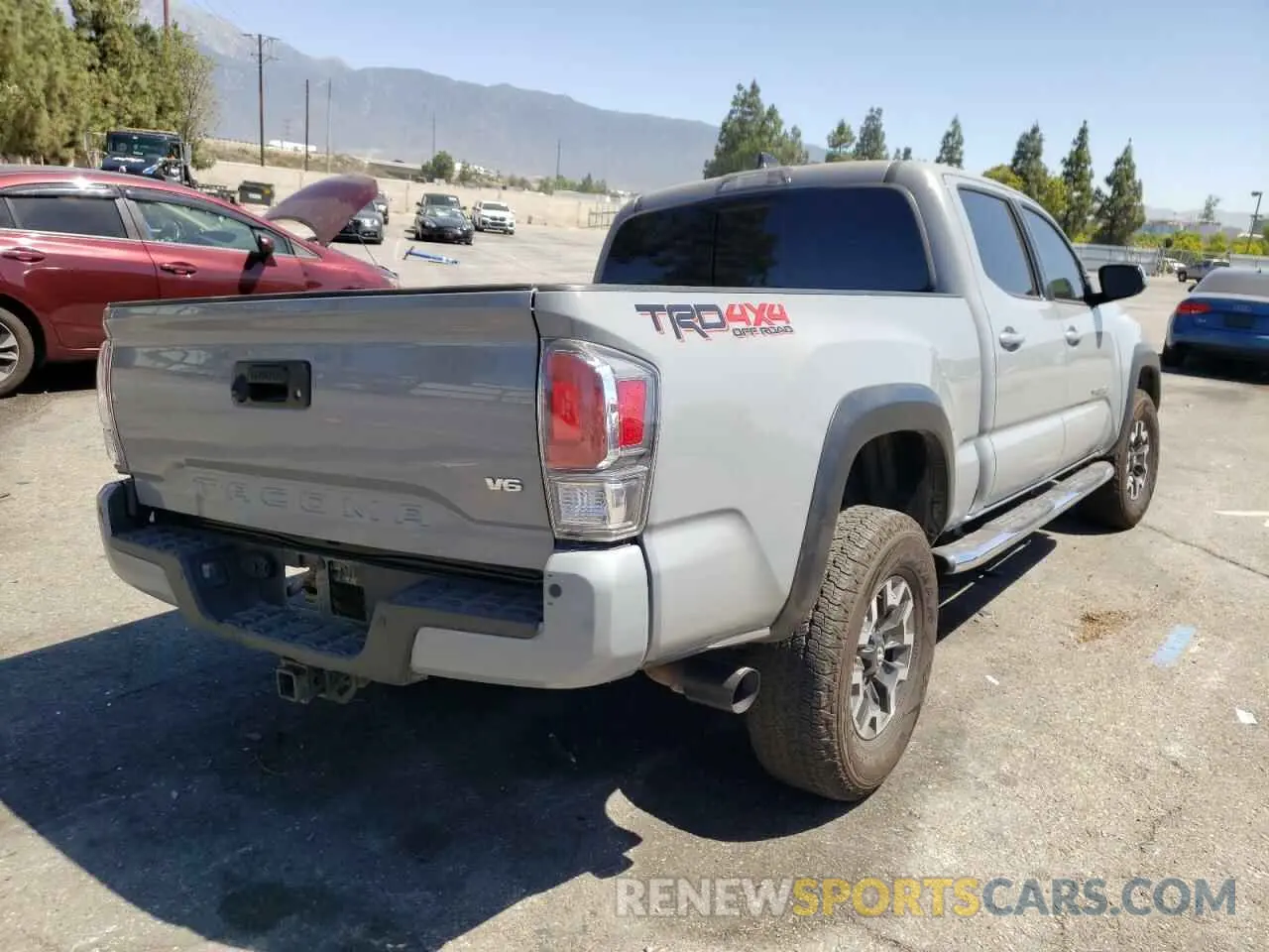 4 fotografías del automóvil dañado 3TMDZ5BN9MM108116 TOYOTA TACOMA 2021