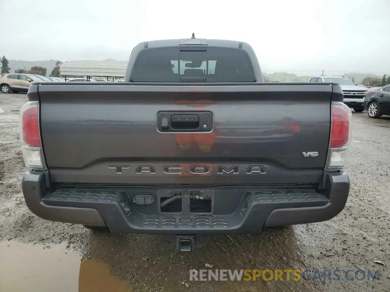 6 fotografías del automóvil dañado 3TMDZ5BN9MM110528 TOYOTA TACOMA 2021