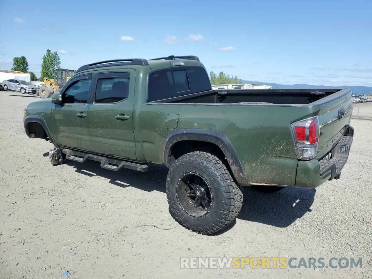 2 fotografías del automóvil dañado 3TMDZ5BN9MM116619 TOYOTA TACOMA 2021