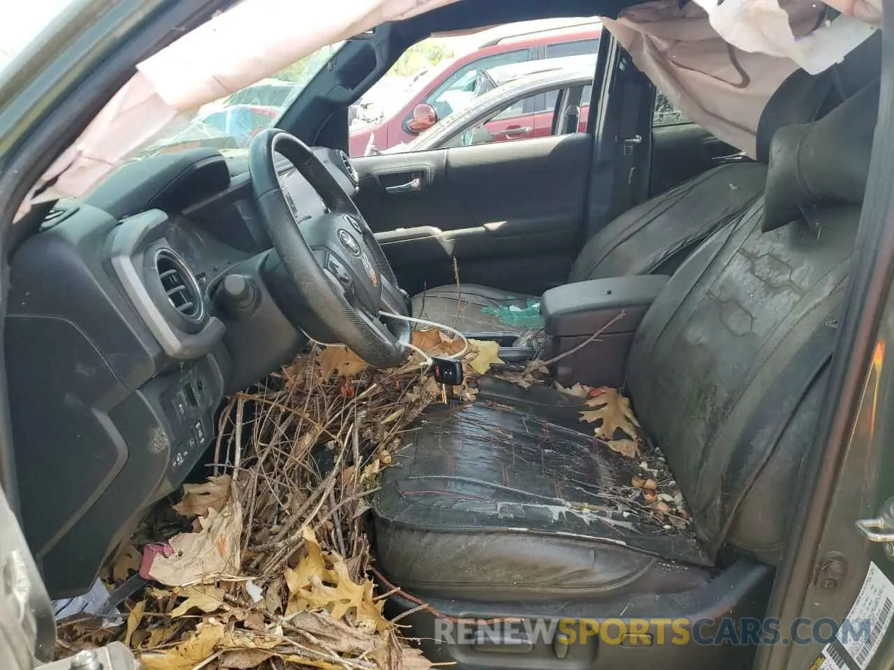 7 fotografías del automóvil dañado 3TMDZ5BNXMM099474 TOYOTA TACOMA 2021