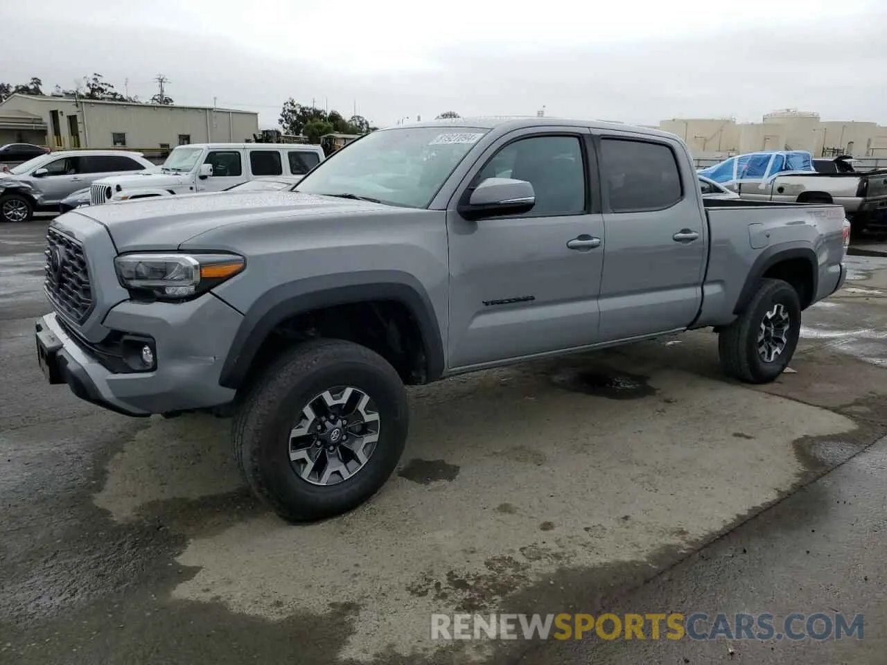 1 fotografías del automóvil dañado 3TMDZ5BNXMM116113 TOYOTA TACOMA 2021