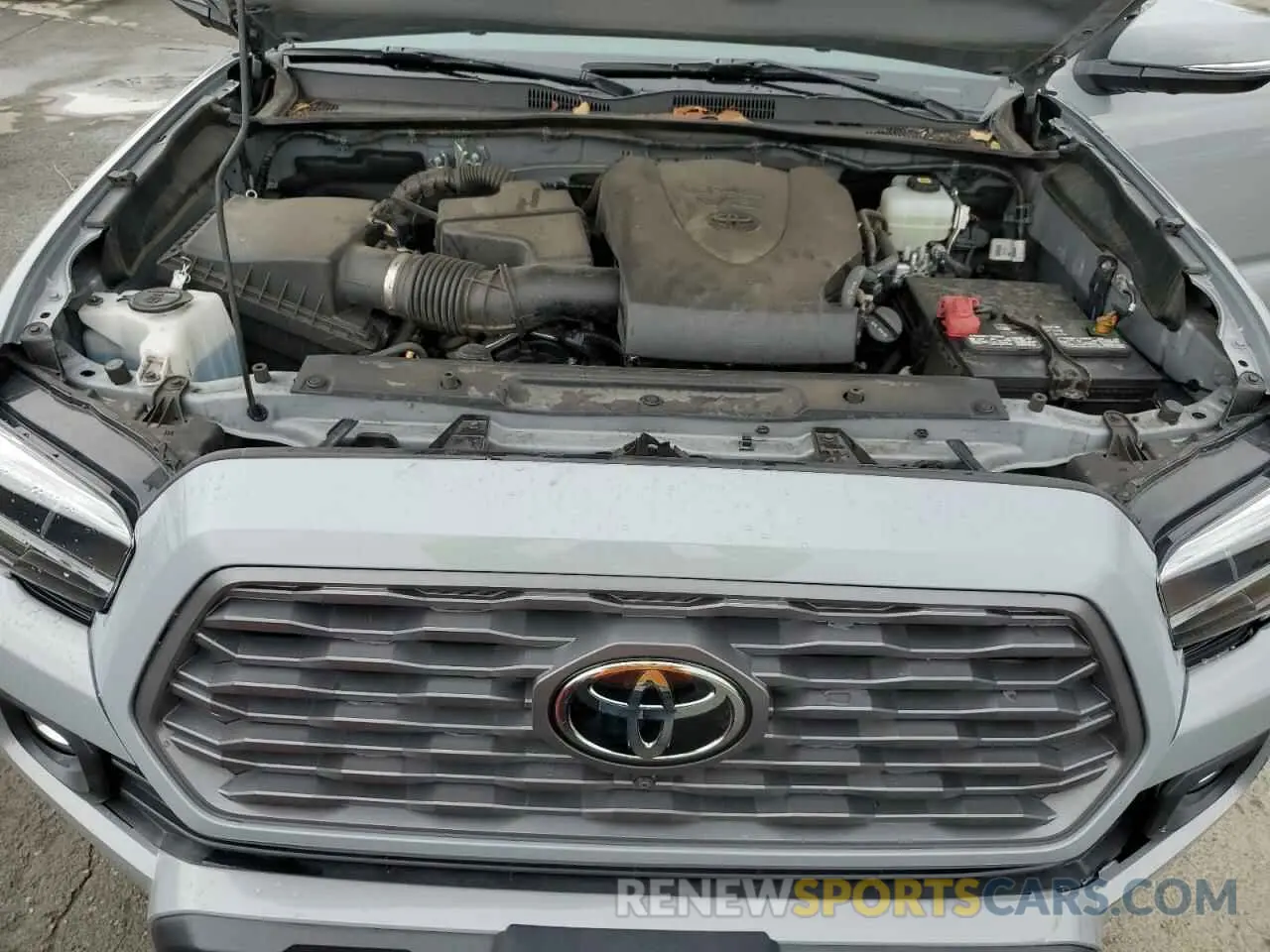 11 fotografías del automóvil dañado 3TMDZ5BNXMM116113 TOYOTA TACOMA 2021