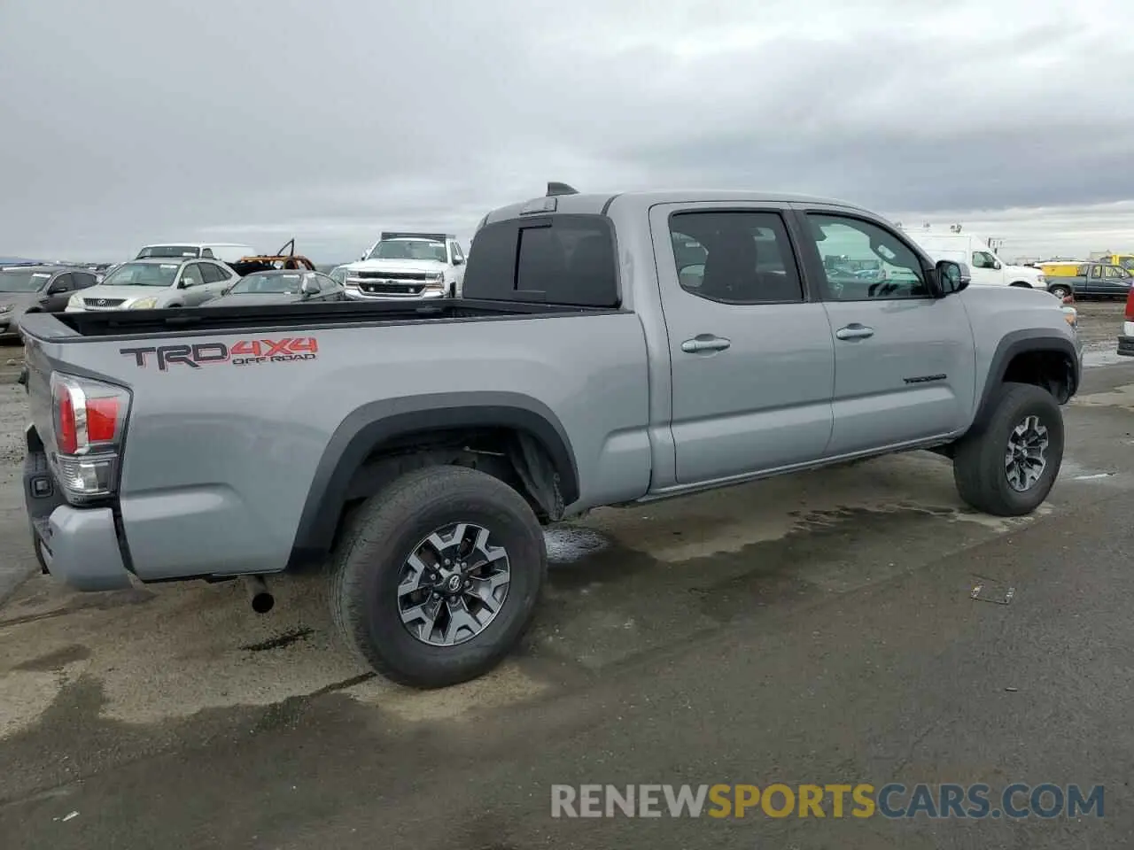 3 fotografías del automóvil dañado 3TMDZ5BNXMM116113 TOYOTA TACOMA 2021